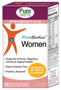 Pure Essence Labs, PureBiotics™ Women, 60 DR Caps