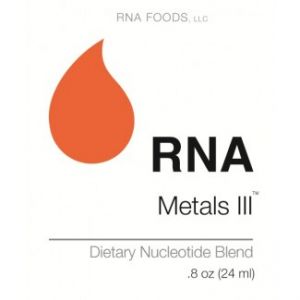 Holystic Health, Metals III (RNA) .8 oz (24ml)